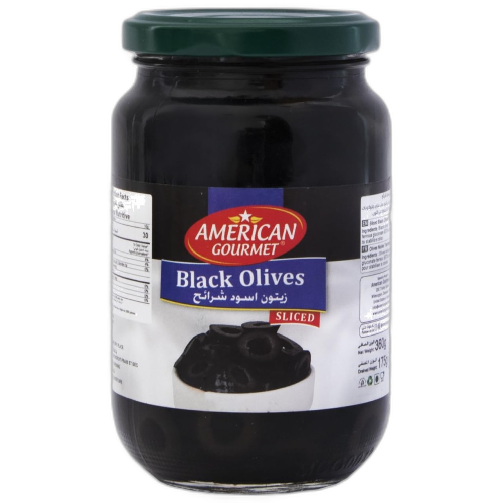 American Gourmet Pitted Black Olives