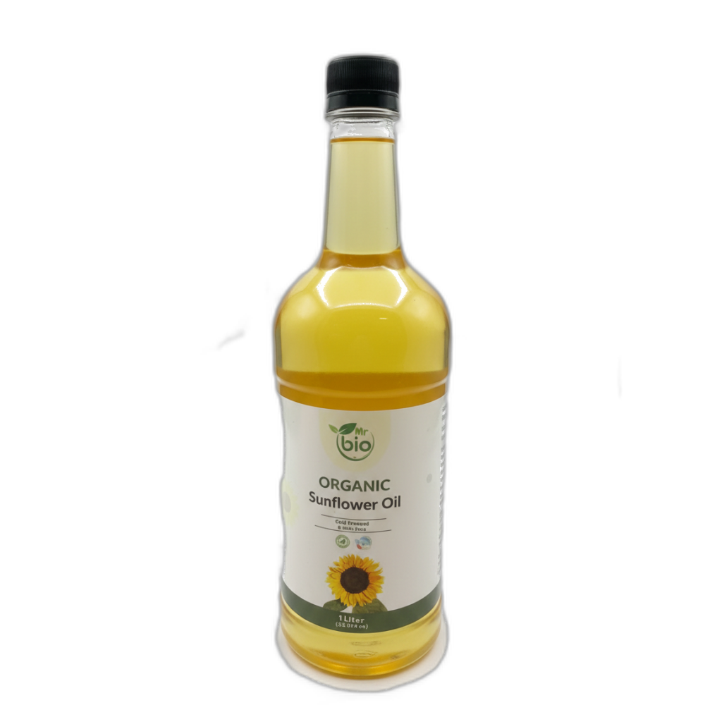Organic Cold-Pressed Sunflower Oil